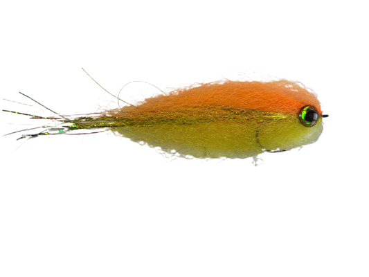 Orange / Yellow Flashtail Pike Fly